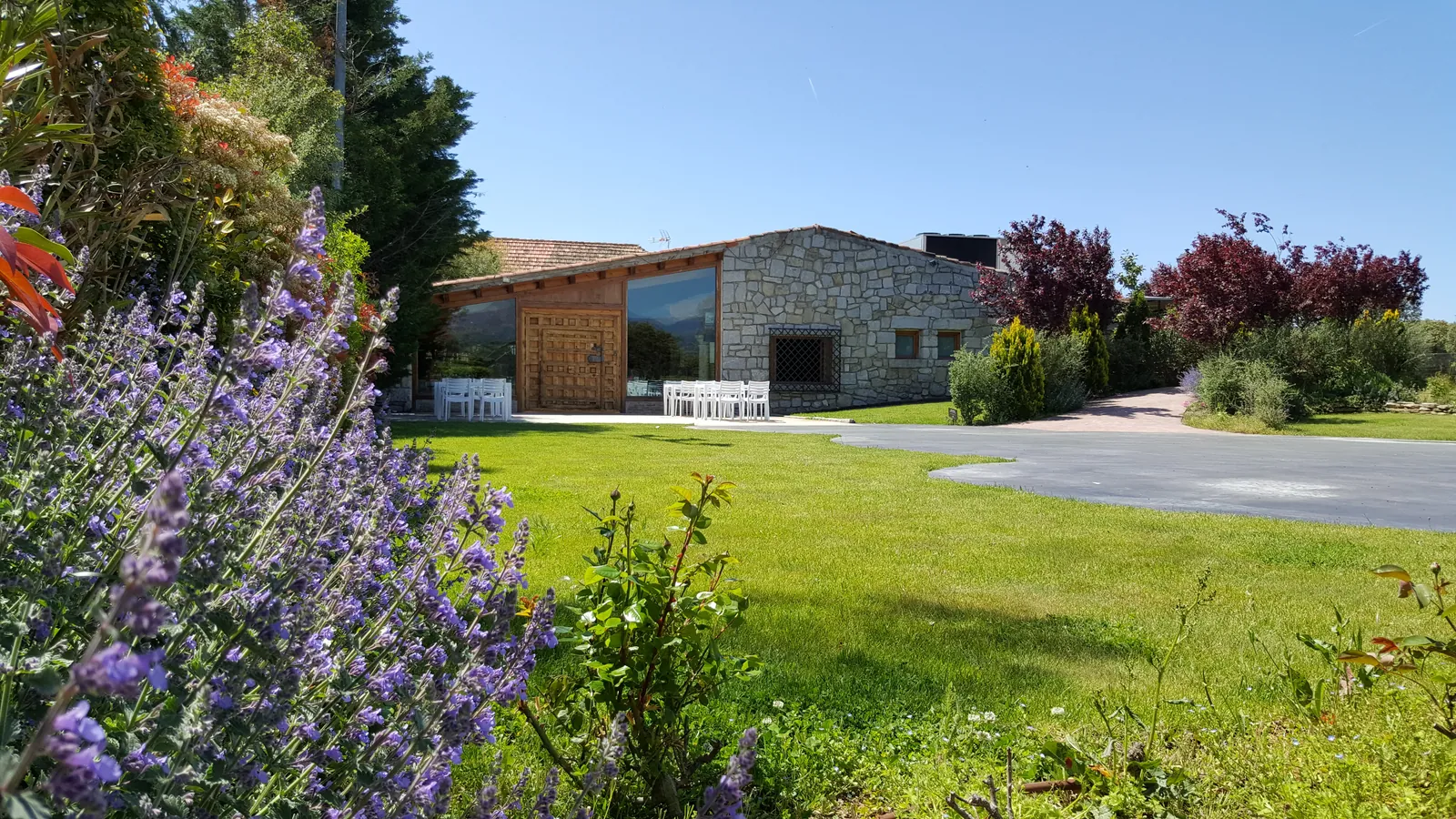 Exterior de la finca